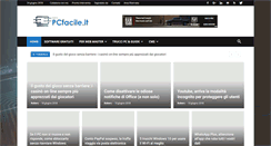 Desktop Screenshot of infopcfacile.it